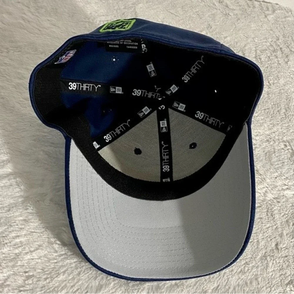 New Era 39Thirty Seattle Seahawks Cap Hat Size Small/Medium